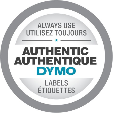 DYMO D1 - Standard Etykiety - Czarny na Transparent - 9mm x 7m DYMO D1 - Standard Etykiety - Czarny na Transparent - 9mm x 7m