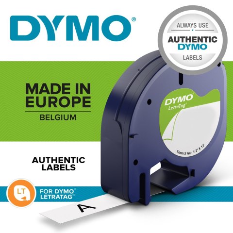 DYMO LetraTag LT-100H + Tape drukarka etykiet 160 x 160 DPI 6,8 mm/s ABC DYMO LetraTag LT-100H + Tape drukarka etykiet 160 x 160 DPI 6,8 mm/s ABC
