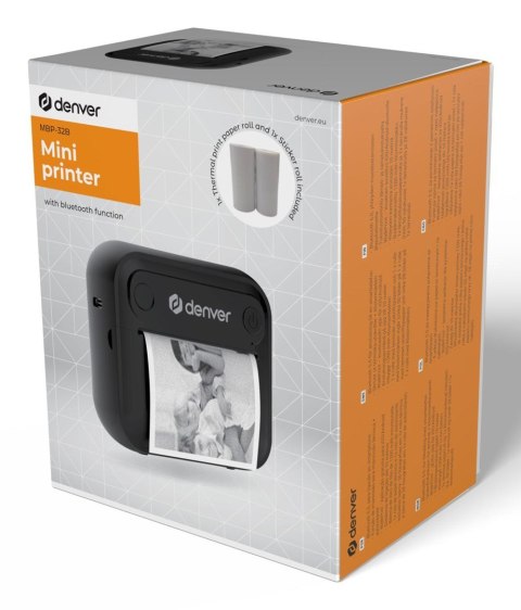 Denver MBP-32B drukarka etykiet bezpośrednio termiczny Bezprzewodowy Bluetooth Denver MBP-32B drukarka etykiet bezpośrednio termiczny Bezprzewodowy Bluetooth