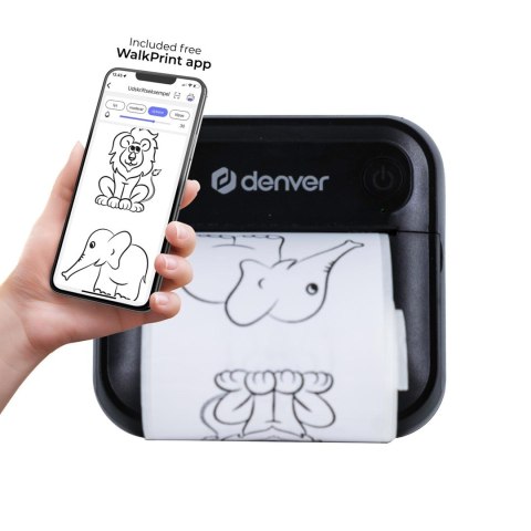 Denver MBP-32B drukarka etykiet bezpośrednio termiczny Bezprzewodowy Bluetooth Denver MBP-32B drukarka etykiet bezpośrednio termiczny Bezprzewodowy Bluetooth
