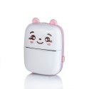 Extralink Mini drukarka termiczna EPP-001 Różowa Bluetooth, USB-C, 1200 mAh, 210 dpi