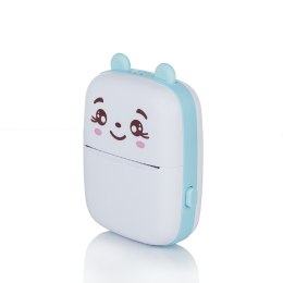 Extralink Mini drukarka termiczna EPP-002 Niebieska Bluetooth, USB-C, 1200 mAh, 210 dpi