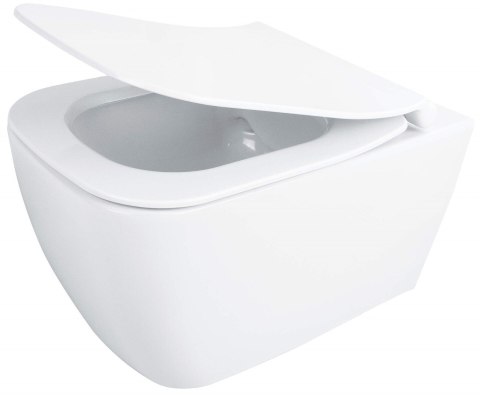 Miska WC z deską bezkołnierzowa Miska WC z deską bezkołnierzowa