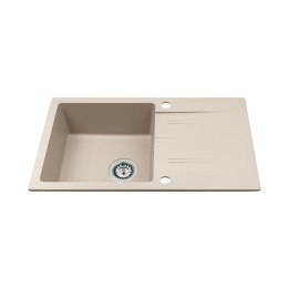 Umywalka LEFKADA 76x44 1B 1D beż piaskowy