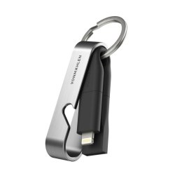 Vonmählen High Six USB C Czarny, Stal nierdzewna