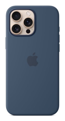 Apple iPhone16 Pro Max Silicone Case with MagSafe - Denim