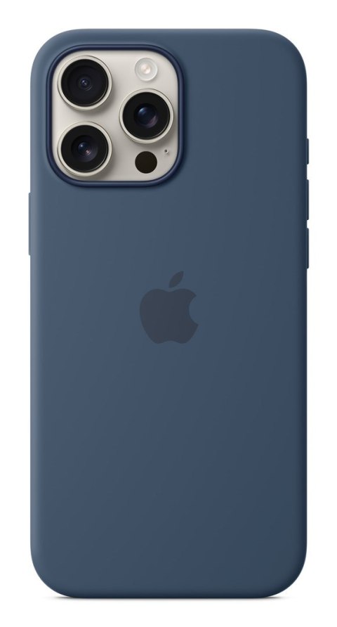 Apple iPhone16 Pro Max Silicone Case with MagSafe - Denim