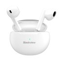Blackview AirBuds 6 Zestaw słuchawkowy True Wireless Stereo (TWS) Douszny Połączenia/muzyka USB Type-C Bluetooth Biały