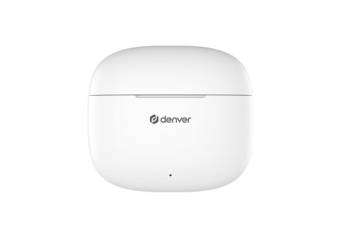 Denver TWE-48W Zestaw słuchawkowy True Wireless Stereo (TWS) Douszny Połączenia/muzyka Bluetooth Biały Denver TWE-48W Zestaw słuchawkowy True Wireless Stereo (TWS) Douszny Połączenia/muzyka Bluetooth Biały