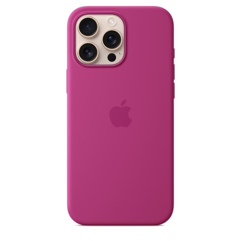 Etui Apple iPhone16 Pro Max Silicone Case with MagSafe - Fuchsia
