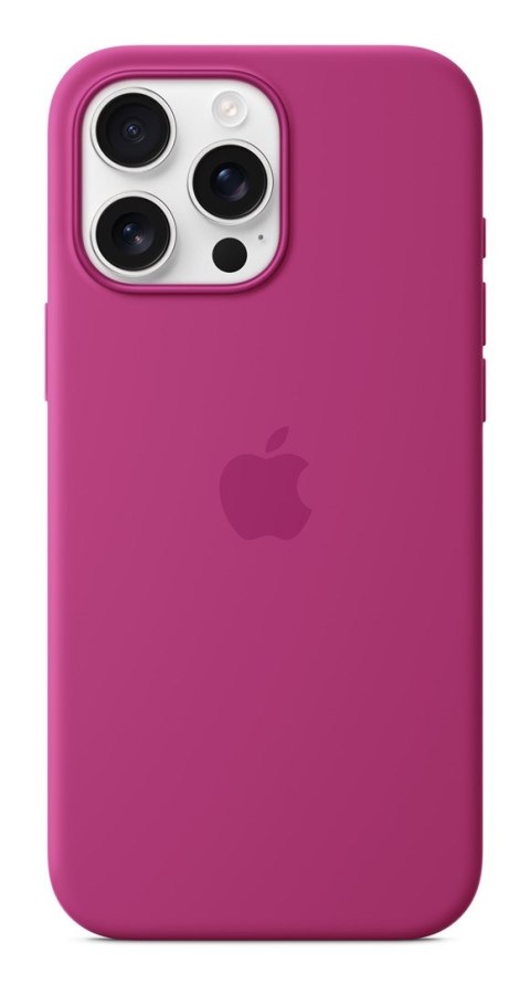 Etui Apple iPhone16 Pro Max Silicone Case with MagSafe - Fuchsia