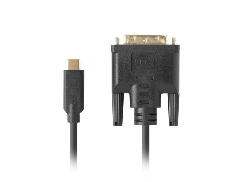 Lanberg CA-CMDV-10CU-0030-BK adapter kablowy 3 m USB Type-C DVI-D Czarny