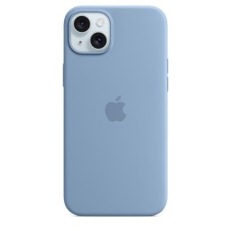 Silikonowe etui Apple z MagSafe Winter Blue, do iPhone 15 Plus
