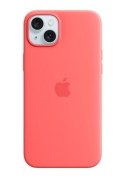 Silikonowe etui Apple z MagSafe do iPhone 15 Plus