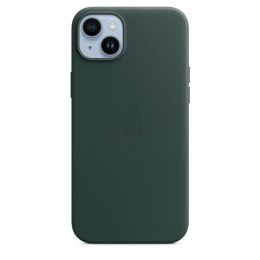 Skórzane etui Apple z MagSafe Forest Green, do iPhone 14 Plus