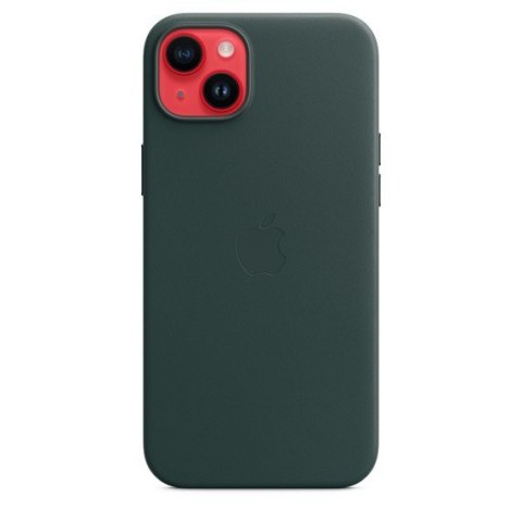 Skórzane etui Apple z MagSafe Forest Green, do iPhone 14 Plus