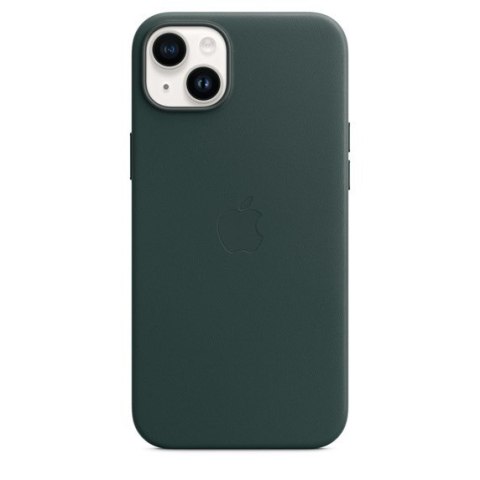 Skórzane etui Apple z MagSafe Forest Green, do iPhone 14 Plus