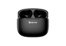 Denver TWE-48B Zestaw słuchawkowy True Wireless Stereo (TWS) Douszny Połączenia/muzyka Bluetooth Czarny