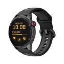 Inteligentny zegarek myPhone z GPS, diodą AMOLED, 1,43 cala, wodoodporny, czarny