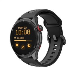 Inteligentny zegarek myPhone z GPS, diodą AMOLED, 1,43 cala, wodoodporny, czarny