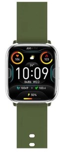 MyPhone Pastelowy Zegarek | Inteligentny zegarek | Dioda AMOLED | 1,75" | Wodoodporny | Srebrny Zielony