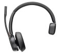 POLY Zestaw słuchawkowy Voyager 4310-M z certyfikatem Microsoft Teams USB-C + adapter BT700 + stacja ładująca