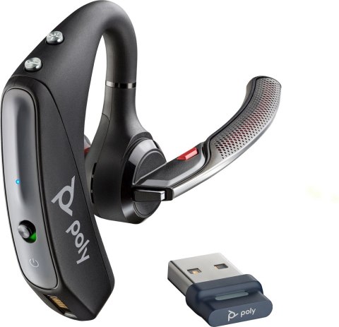 POLY Zestaw słuchawkowy Voyager 5200 USB-A Bluetooth + adapter BT700 POLY Zestaw słuchawkowy Voyager 5200 USB-A Bluetooth + adapter BT700