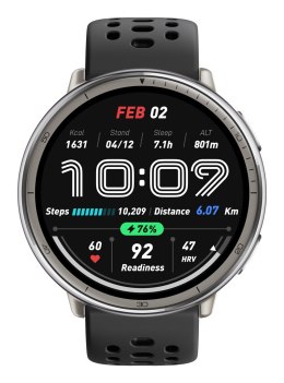 Smartwatch Amazfit Active 2/A2437 Black Silver W2437GL7N Huami