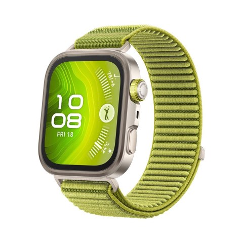 Smartwatch Huawei Watch FIT4 Pro, 3D Woven Žalias Strap, Titanium Body, Seiya-B29 Smartwatch Huawei Watch FIT4 Pro, 3D Woven Žalias Strap, Titanium Body, Seiya-B29