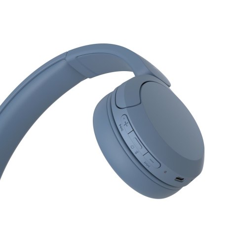 Sony WH-CH520 Zestaw słuchawkowy Bezprzewodowy Opaska na głowę Połączenia/muzyka USB Type-C Bluetooth Niebieski Sony WH-CH520 Zestaw słuchawkowy Bezprzewodowy Opaska na głowę Połączenia/muzyka USB Type-C Bluetooth Niebieski