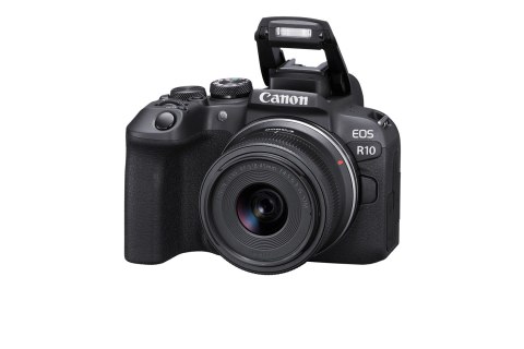 Canon EOS R10 + RF-S 18-45mm F4.5-6.3 IS STM Bezlusterkowiec 24,2 MP CMOS 6000 x 4000 px Czarny Canon EOS R10 + RF-S 18-45mm F4.5-6.3 IS STM Bezlusterkowiec 24,2 MP CMOS 6000 x 4000 px Czarny