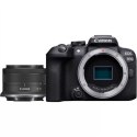 Canon EOS R10 + RF-S 18-45mm F4.5-6.3 IS STM Bezlusterkowiec 24,2 MP CMOS 6000 x 4000 px Czarny