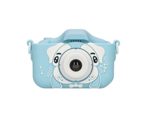Extralink Aparat cyfrowy Kids Camera H28 Dual Niebieski 1080P 30fps, wyświetlacz 2.0" Extralink Aparat cyfrowy Kids Camera H28 Dual Niebieski 1080P 30fps, wyświetlacz 2.0"