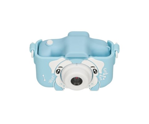 Extralink Aparat cyfrowy Kids Camera H28 Dual Niebieski 1080P 30fps, wyświetlacz 2.0" Extralink Aparat cyfrowy Kids Camera H28 Dual Niebieski 1080P 30fps, wyświetlacz 2.0"