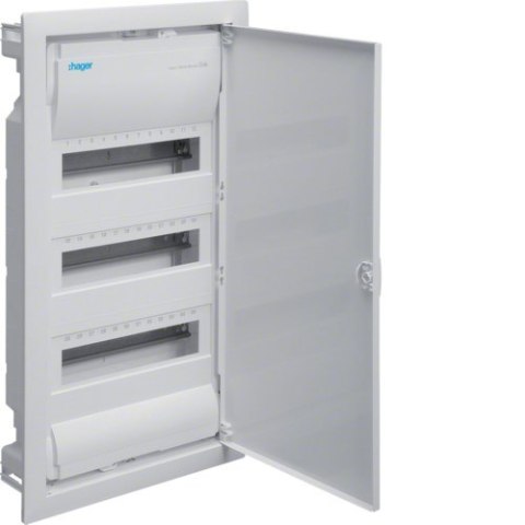 Hager volta Rozdzielnica p/t 3R/36M II kl IP30 Hager volta Rozdzielnica p/t 3R/36M II kl IP30