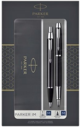 Parker 2093215 zestaw piór Czarny, Srebrny 2 szt.