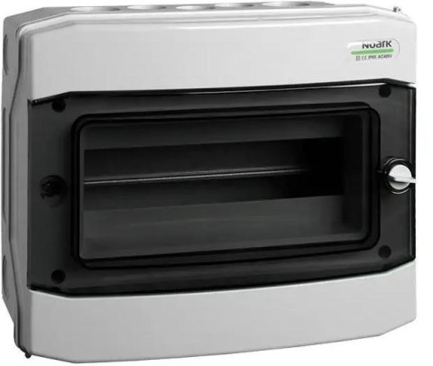 Plastikowa obudowa instalacyjna, natynkowa, IP65, 1 rząd, 12 modułów (PHS 12T) Plastikowa obudowa instalacyjna, natynkowa, IP65, 1 rząd, 12 modułów (PHS 12T)