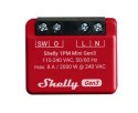 Shelly 1PM Mini Gen3 Mądry przełącznik 1P Czerwony