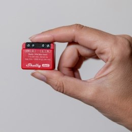 Shelly 1PM Mini Gen3 Mądry przełącznik 1P Czerwony
