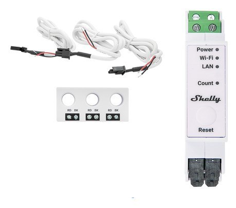 Shelly Pro 3EM-3CT63 WiFi / LAN Shelly Pro 3EM-3CT63 WiFi / LAN