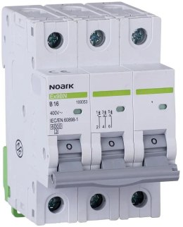 Wyłączniki nadprądowe Noark Ex9BN 3P C10