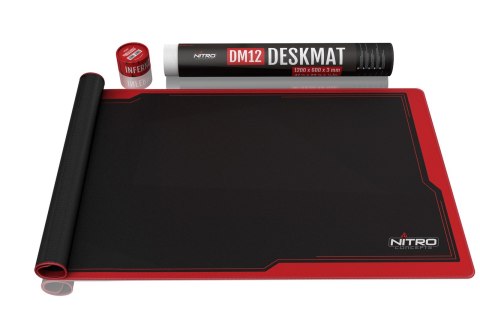 Nitro Concepts DM12 Podkładka dla graczy Czarny, Czerwony Nitro Concepts DM12 Podkładka dla graczy Czarny, Czerwony