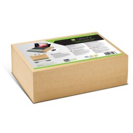 Techly ICA-TBL 102 stojak na laptop Podstawka na notebooka Szary, Drewniany