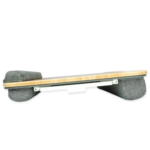 Techly ICA-TBL 102 stojak na laptop Podstawka na notebooka Szary, Drewniany