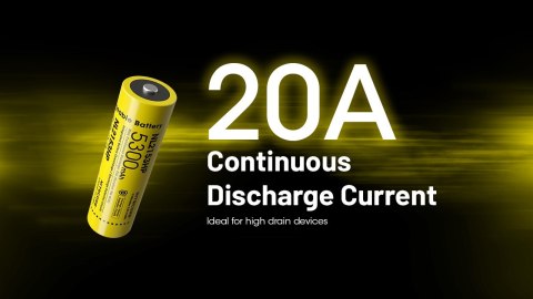 Akumulator Nitecore NL2153HP 21700 5300mAh LI-ION 3,6V Akumulator Nitecore NL2153HP 21700 5300mAh LI-ION 3,6V