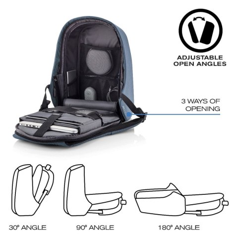 XD DESIGN PLECAK ANTYKRADZIEŻOWY BOBBY HERO REGULAR NIEBIESKI P/N: P705.299 XD DESIGN PLECAK ANTYKRADZIEŻOWY BOBBY HERO REGULAR NIEBIESKI P/N: P705.299