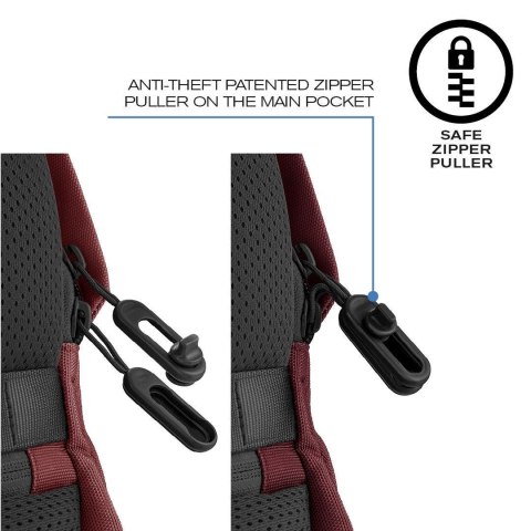 XD DESIGN PLECAK ANTYKRADZIEŻOWY BOBBY SOFT CZERWONY P/N: P705.794 XD DESIGN PLECAK ANTYKRADZIEŻOWY BOBBY SOFT CZERWONY P/N: P705.794