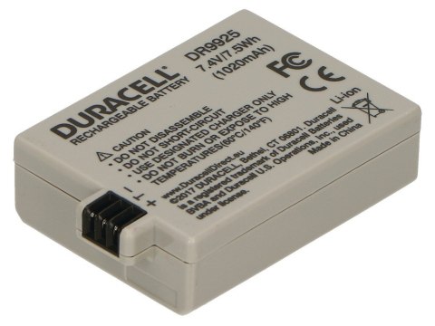 Duracell DR9925 bateria do aparatu/kamery Litowo-jonowa (Li-Ion) 1020 mAh Duracell DR9925 bateria do aparatu/kamery Litowo-jonowa (Li-Ion) 1020 mAh