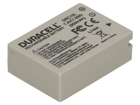 Duracell DRC10L bateria do aparatu/kamery Litowo-jonowa (Li-Ion) 950 mAh Duracell DRC10L bateria do aparatu/kamery Litowo-jonowa (Li-Ion) 950 mAh