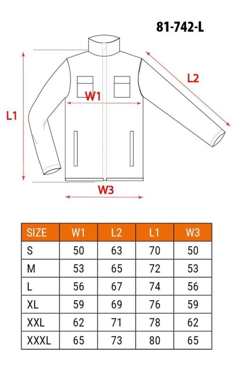 NEO tools 81-742-L ubranie robocze Kurtka NEO tools 81-742-L ubranie robocze Kurtka